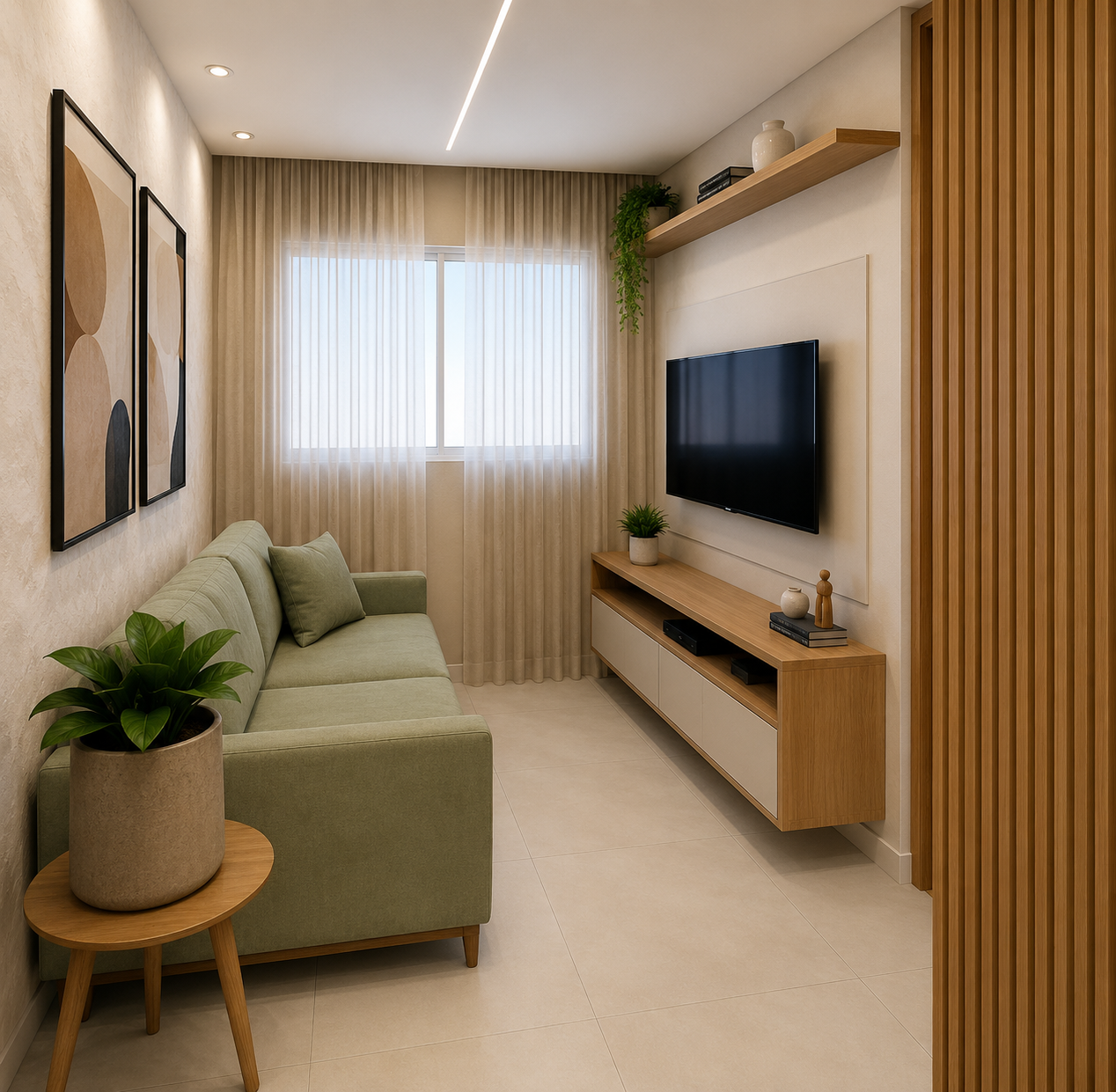 Sala de estar de Apartamento